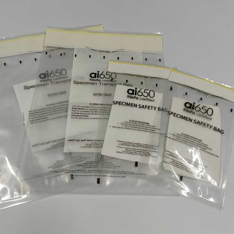Quality Customized Sterile Medical 95 Kpa Specimen Bag Disposable for sale