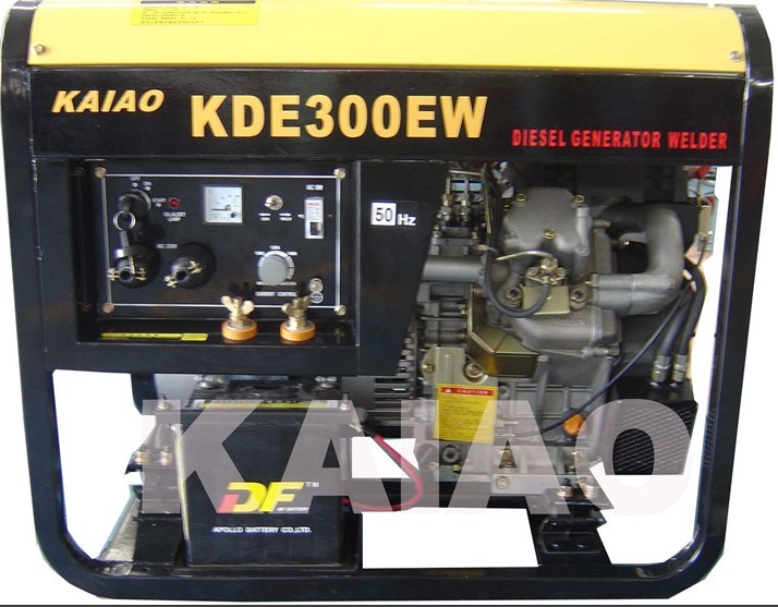 Quality 12.5L Fuel Tank  Diesel Engine Welding Machine 60hz 3.2kva CE ISO Certification for sale