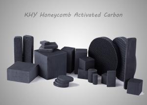 Quality Square Honeycomb Activated Carbon High Suction Performance For Air Purification for sale