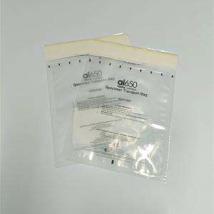 Quality Generic Biohazard Specimen Bags For Laboratory Sample 50 Pack Clear for sale