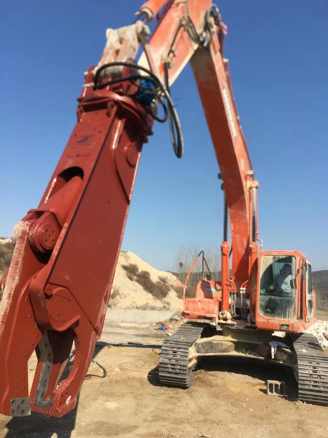 Quality High Grade Steel Yakai CTHB 30Ton Excavator Hydraulic Shear Crusher For Scrap Demolition for sale
