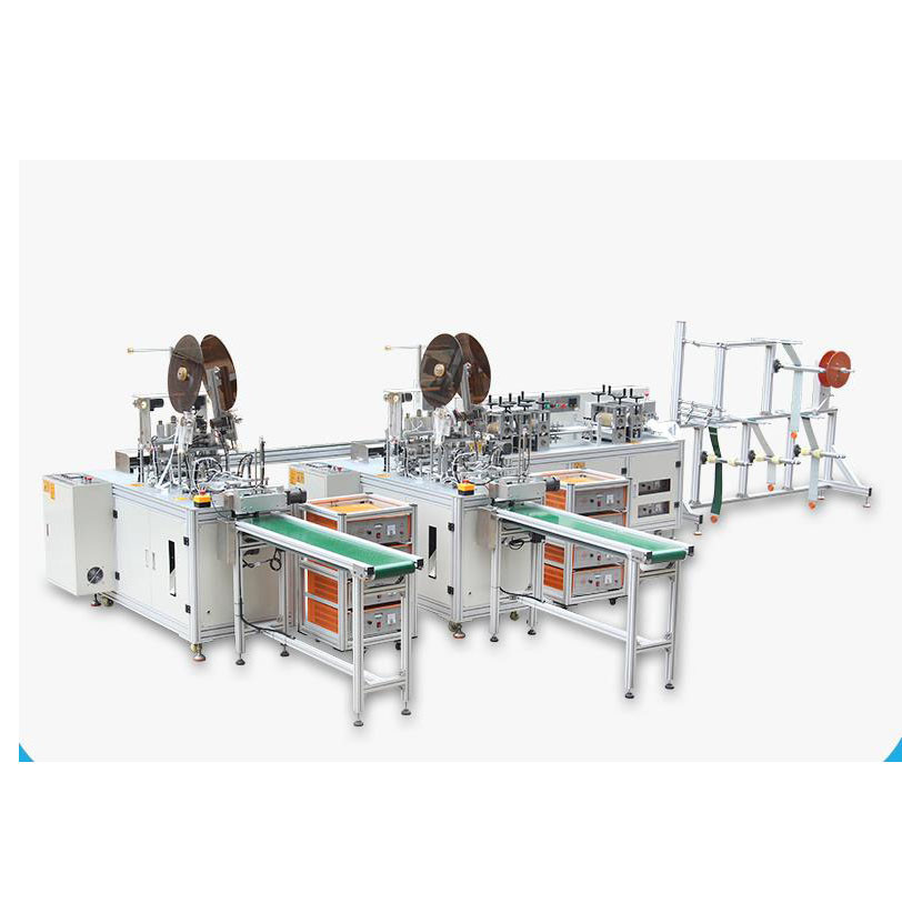 Quality Disposable Earloop Mask Producing Machine Non Woven 6300mm×3500mm×2000mm for sale