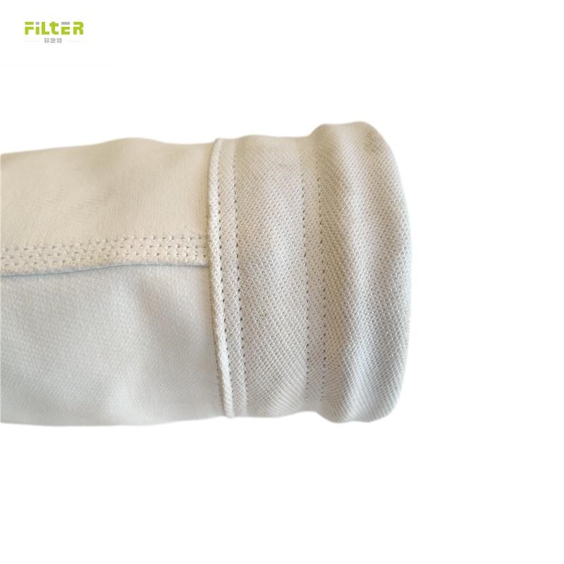 Quality Fibreglass Needled Felt Filter Bag For Lime Kilns Filtration And Dust Collection for sale