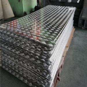 Quality Aircraft Aluminium Checker Plate Embossed Tread Sheet 1.0 - 5.0mm Thickness for sale