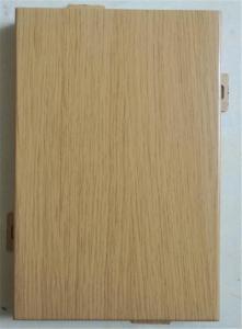 Quality UV Proof iso 1.5mm 800×800mm Aluminium Wood Panel 20 Years Warranty for sale