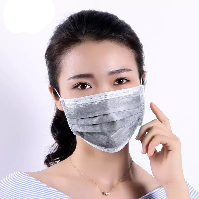 Quality Outside Activated Carbon Dust Mask Odorless Resist Bacteria / Other Microbe for sale