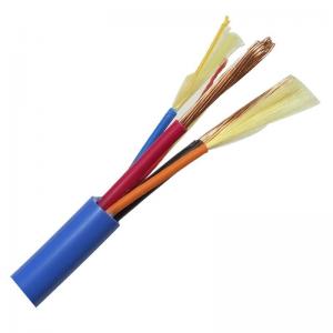 Quality Single Mode OPLC Hybrid Fiber Power Cable 1-12 Cores Underground Optical Cable for sale
