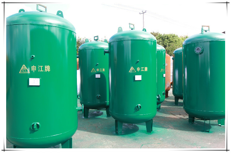 Quality High Finished Air Receiver Tanks For Compressors , Air Compressor Holding Tank for sale