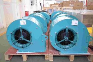 Quality Single Phase 4 Pole Inlet Centrifugal Fan With 200mm Blade Compressor Industry for sale