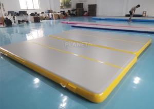 Quality Double Triple Stitching 4x2x0.2m Inflatable Air Tumble Track for sale