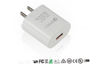 Quality Qualcomm US Plug Quick Charge Adapter Qc3.0 Fast Charging Adaptor Mini Size for sale