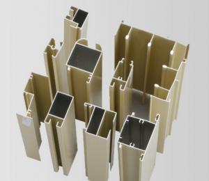 Quality Powder Painted / Anodized Aluminum Extrusion Profiles For Side Hung Doors for sale