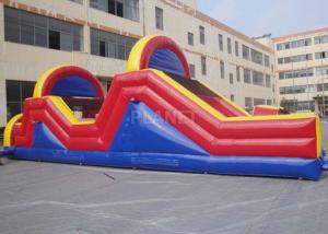 Quality Indoor / Outside Inflatable Obstacle Course Training Course Equipment for sale