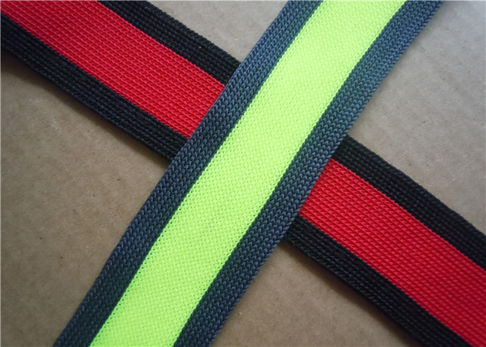Quality Custom Embroidered Woven Jacquard Ribbon for Bags , Garment , Home Textile for sale