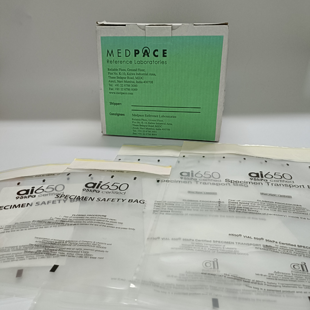 Quality Customized Plastic Ziplock Biohazard Specimen Bag Zipper Seal Medical for sale