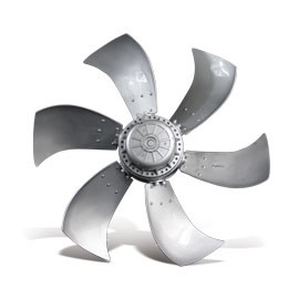 Quality 65 Pa Aluminium Alloy Blade 635rpm AC Axial Fan With 630mm Blade for sale