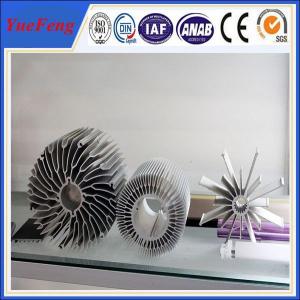 Quality industrial al6063 t5 aluminum extrusion heatsink profiles cooling fin manufacturer for sale