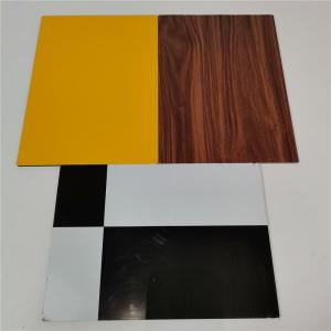 Quality 3mm,5mm, 6mm Light and hard wood Grain Aluminum Composite Panel for sale