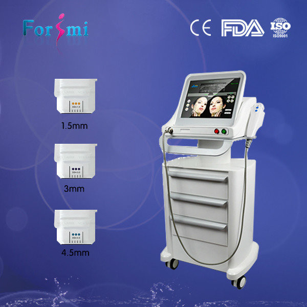 Quality Korea imported cartrigdes 3 heads high intensity focused ultrasound hifu for sale