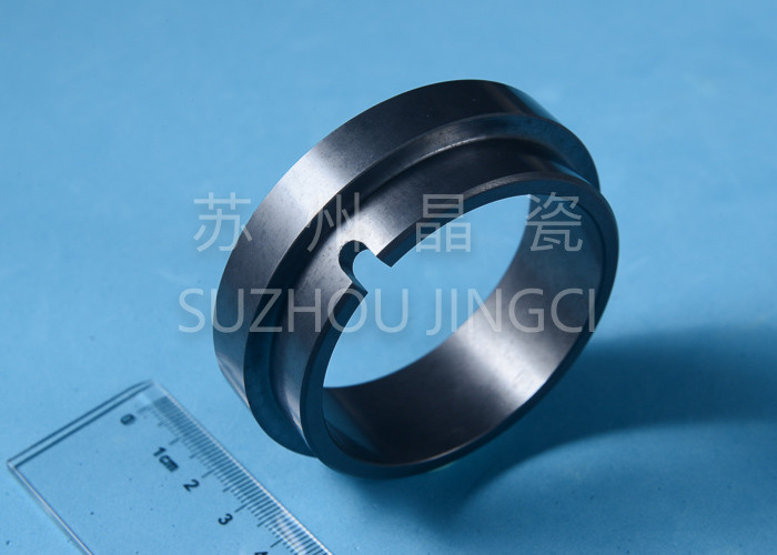 Buy cheap Industrial Silicon Carbide Ceramic Ring Low Density High Hardness from wholesalers