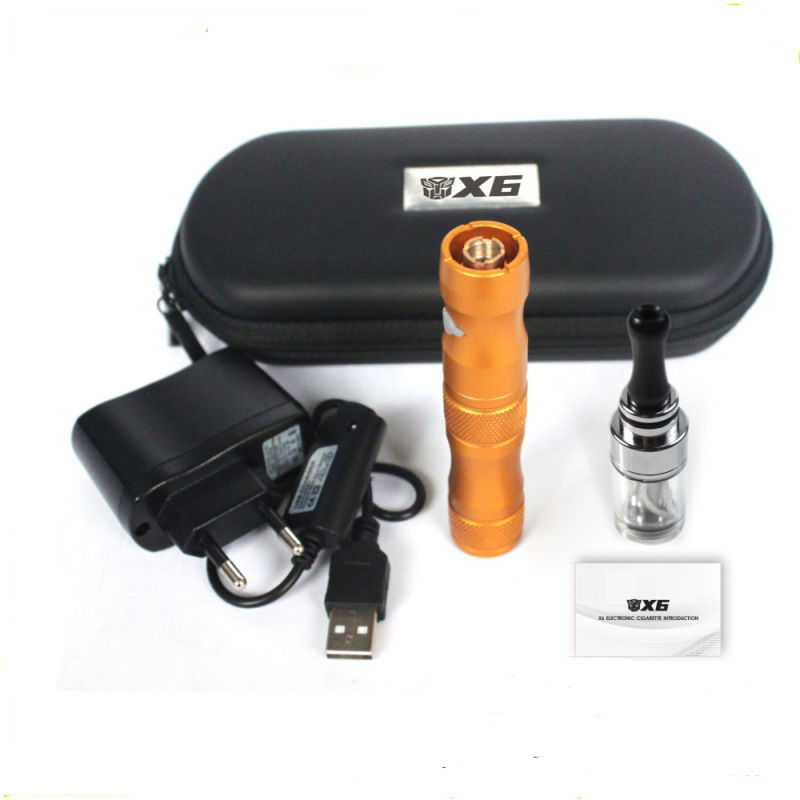 Quality Wholesale New Product Colored Kit 1300mAh X6 Ecigarette for sale