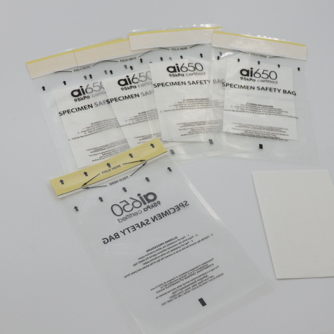Quality Lab Zipper Bag High Performance Print Colored Film Hold Document And Specimen for sale
