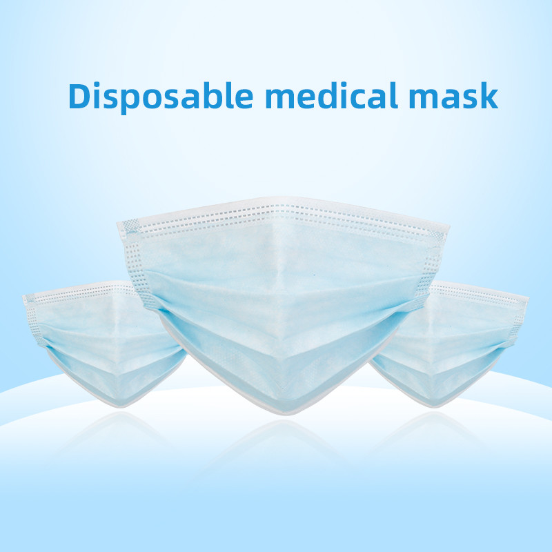 Quality Custom Disposable Medical Mask PP Outer Layer Non Woven Medical Mask for sale