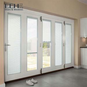 Quality Eco Bi Fold Doors External Aluminium / Glass Panel Aluminum Folding Doors for sale
