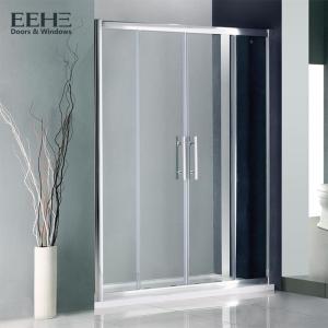 Quality 900 X 900mm Fiberglass Shower Door / One Sliding Enclosed Shower Room for sale
