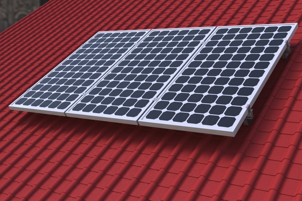 Quality Roof Solar Mounting Aluminium Profile System , Custom Aluminum Extrusions for sale