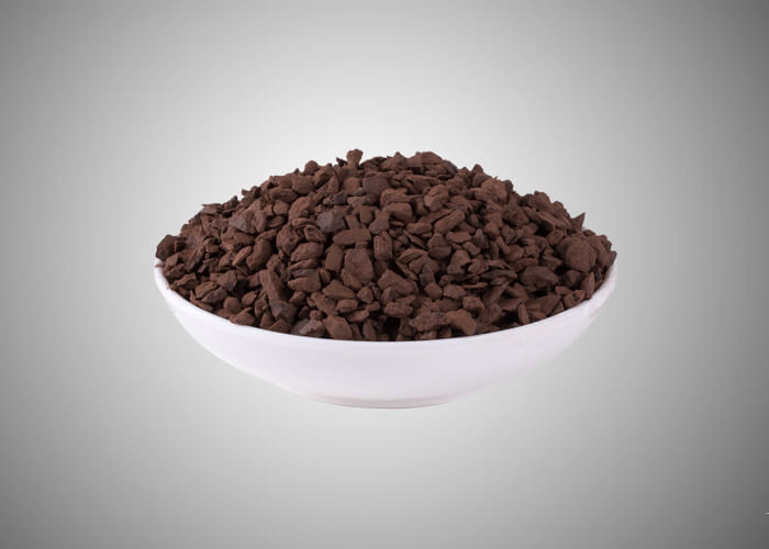 Quality Brown Granular Water Filter Materials Manganese Sand For Removing Mn And Fe for sale