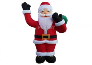 Quality Custom Advertising Christmas Inflatable Santa Inflatable Santa Claus For Holiday Celebrate for sale