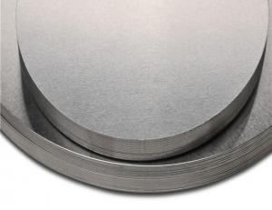 Quality 1060 Anodized Aluminum Discs / Round Aluminum Plate Customized Size EN573-1 for sale