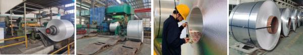350mm Thickness AA1100 Aluminum Sheet Coil Coated Surface