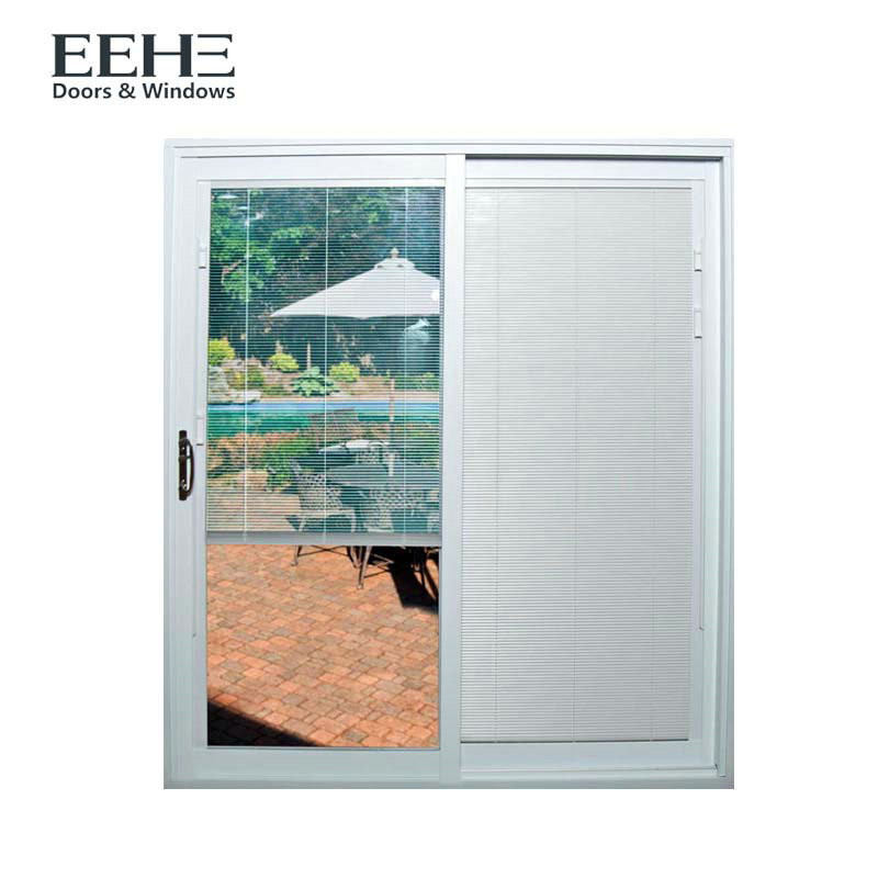 Quality Toughened Glass Aluminum Sliding Patio Doors , Light Weight Aluminium Mesh Sliding Doors for sale