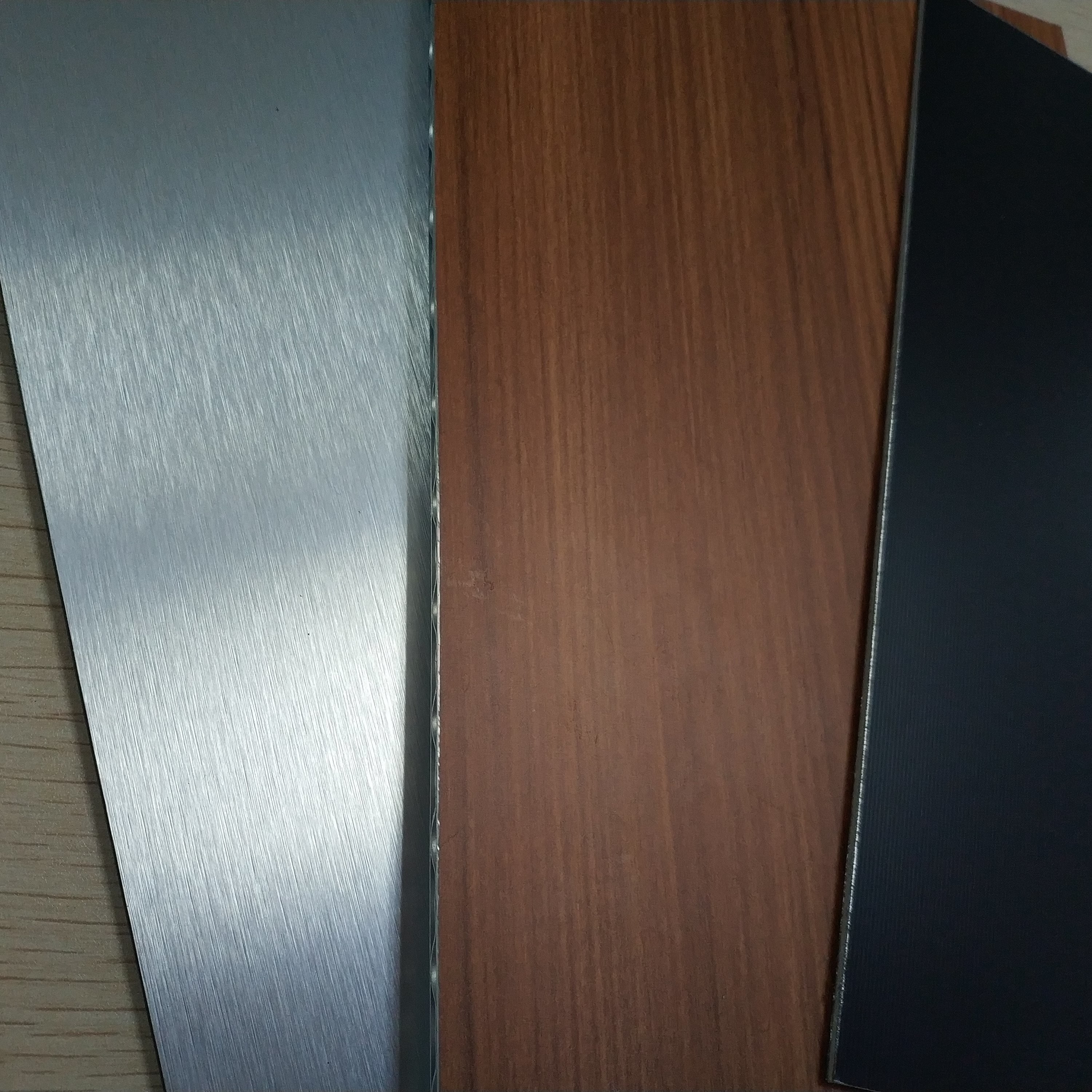 Quality 304 316 Brushed Embossed Stainless Steel Plastic Composite Panels , Composite for sale