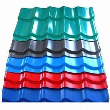Quality Colored Corrugated Metal Roofing Sheet, Galvanized Corrugated Steel Sheets  for sale