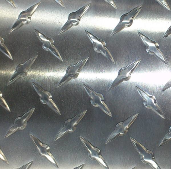 Quality Anti Slip Aluminium Diamond Plate 1100 Customized Length For Construction for sale