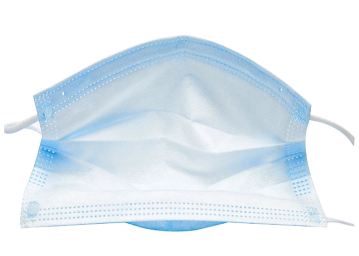 Quality Protective 3 Ply Non Woven Face Masks Surgery BFE Bacteria Filteration Efficiency 95% for sale
