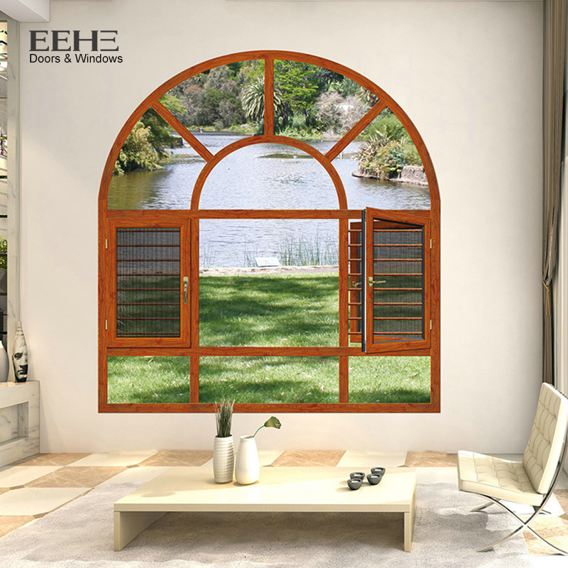 Quality Strong Aluminium Frame Casement Window / Luxury House Aluminum French Windows for sale