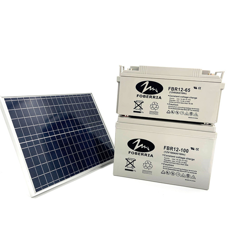 Quality 12v 100ah Agm Lead Acid Gel Solar Battery for sale