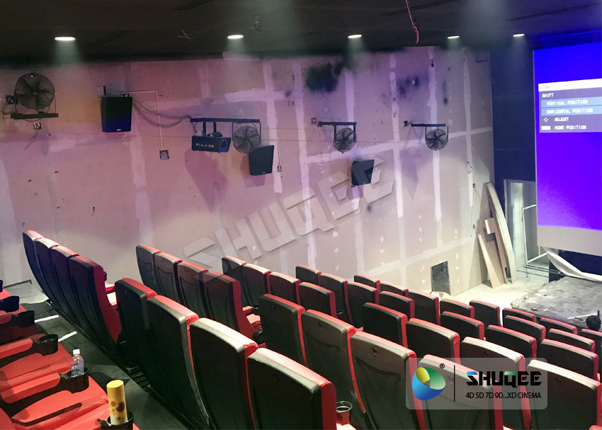 Quality Ultra Energy Saving 4D Movie Theater With Environmental Effects Simulation for sale