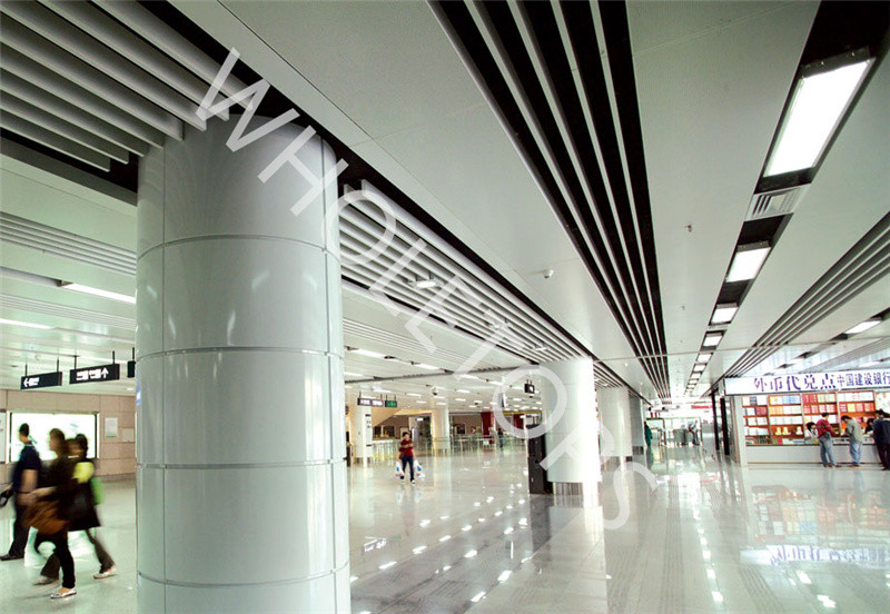 Quality PVDF Coated 5.0mm Thick Aluminum Roofing Panel For Airport Decoration for sale