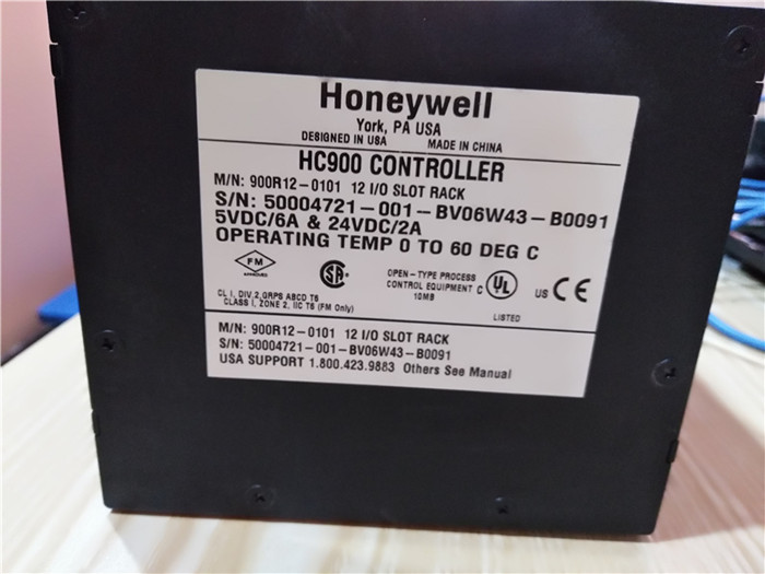 Quality 900R12-0101 Honeywell 12 Slot I/O Rack HC900 Controller PLC Module for sale