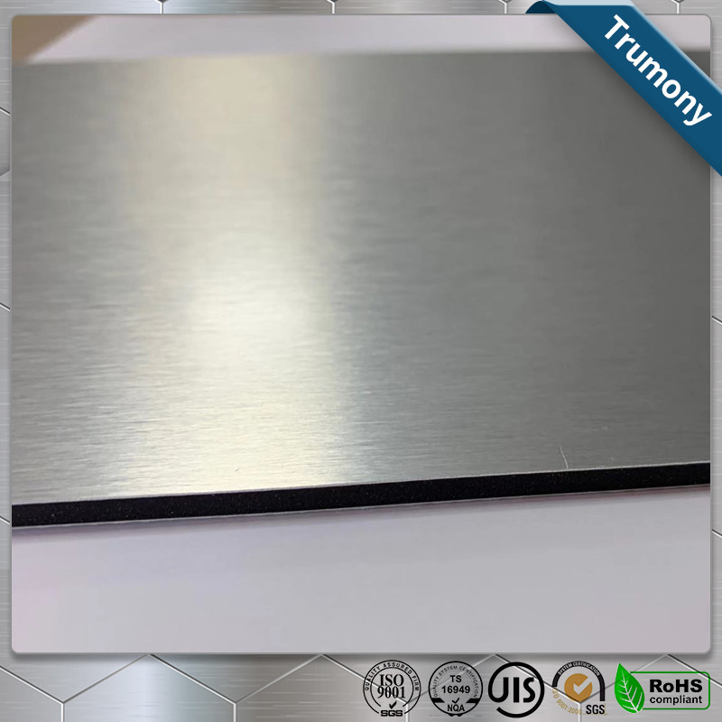 Buy cheap Custom Color Stainless Steel Composite Panel Brushed Fireproof A2 Core from wholesalers