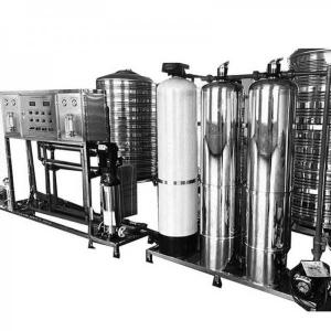 Quality 1000L/H RO Water Reverse Osmosis System With Softener For Water Plant for sale
