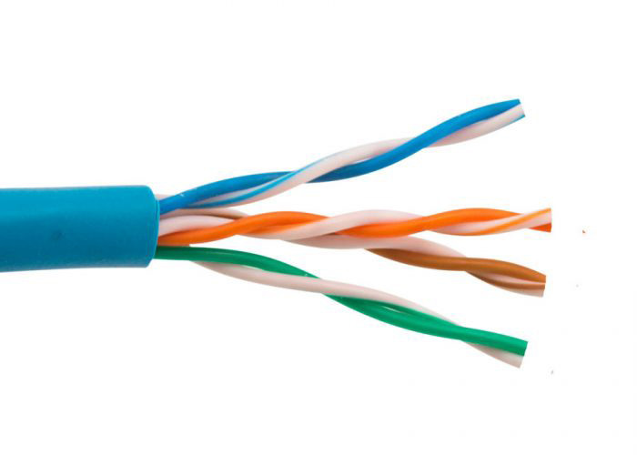 Quality 1000ft 305 Meters Category 5e Ethernet Cable , IEC11801 Ethernet Patch Cable for sale