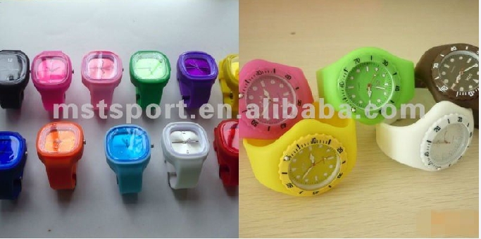 Quality Colorful sports silicone watch for sale