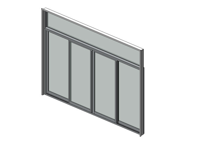 5mm Black Aluminium Doors And Windows / Exterior Aluminum Entry Doors Commercial
