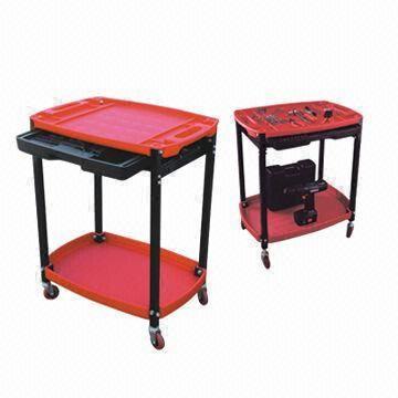Buy cheap Plastic 2-shelf Service Carts with Slide-out Tool Drawer from wholesalers